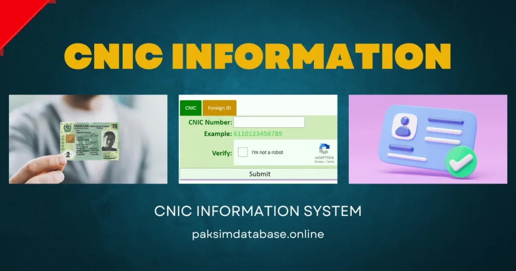 CNIC Information