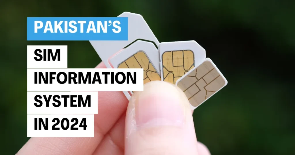 sim information system pakistan